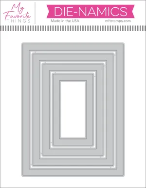 Classic Rectangle Frames Die-namics