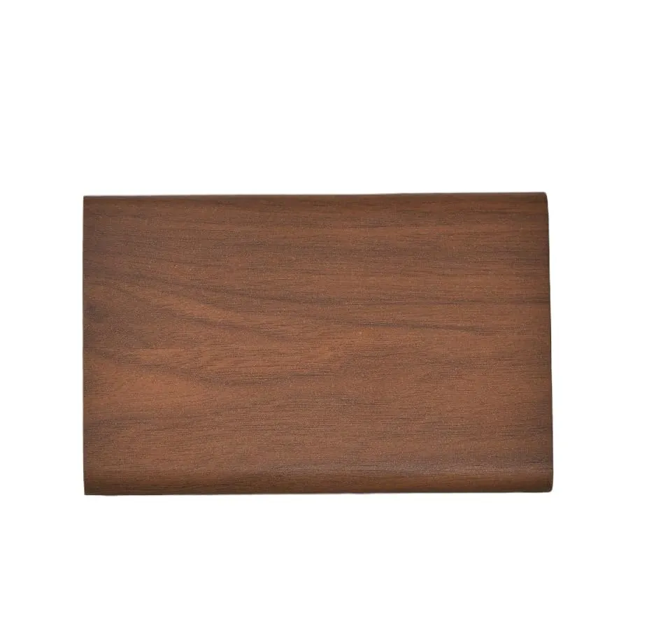 The Procure Store Triangle Shape Wooden Digital Clock- Brown